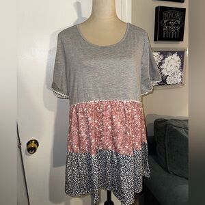 Women’s tiered top by Bloomchic